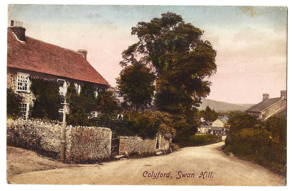 Looking Down Swan Hill Colyford