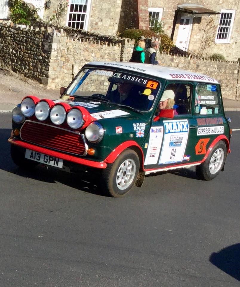 The Lombard RAC Rally Through Colyford In 2018
