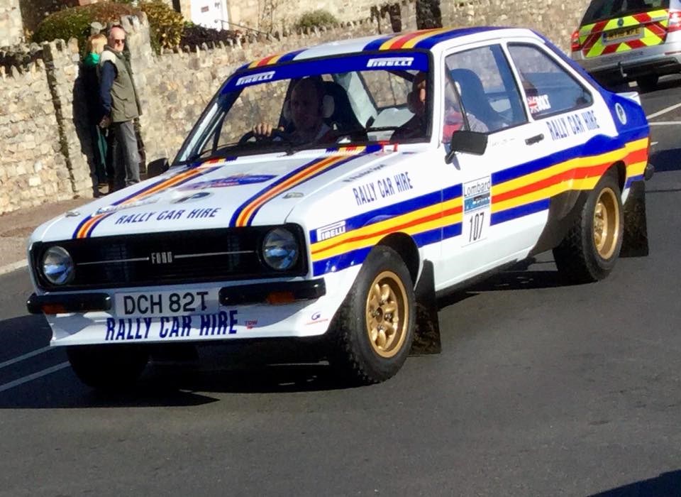 The Lombard RAC Rally Through Colyford In 2018