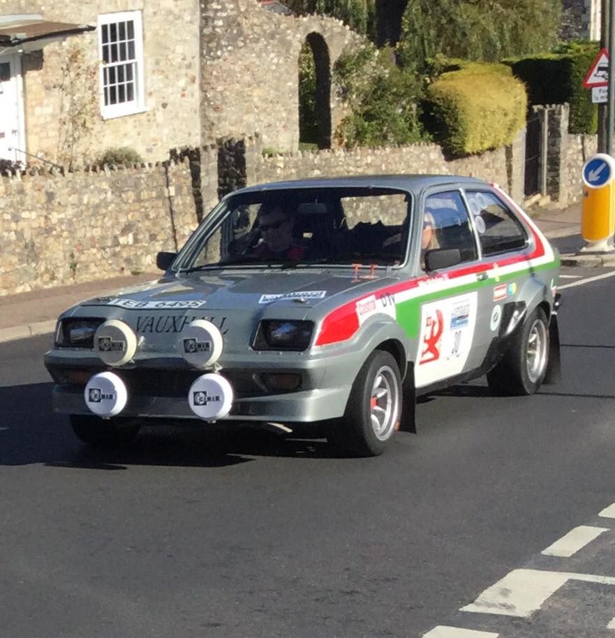 The Lombard RAC Rally Through Colyford In 2018