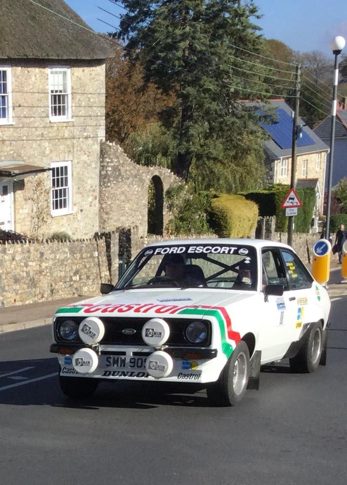 The Lombard RAC Rally Through Colyford In 2018