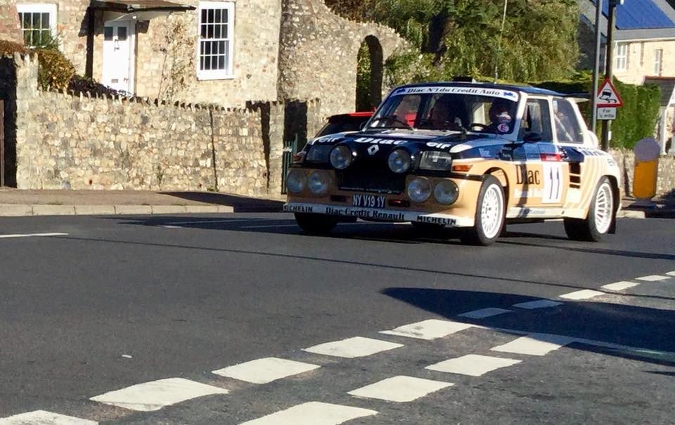 The Lombard RAC Rally Through Colyford In 2018