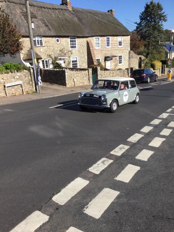 The Lombard RAC Rally Through Colyford In 2018