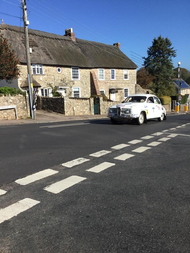 The Lombard RAC Rally Through Colyford In 2018