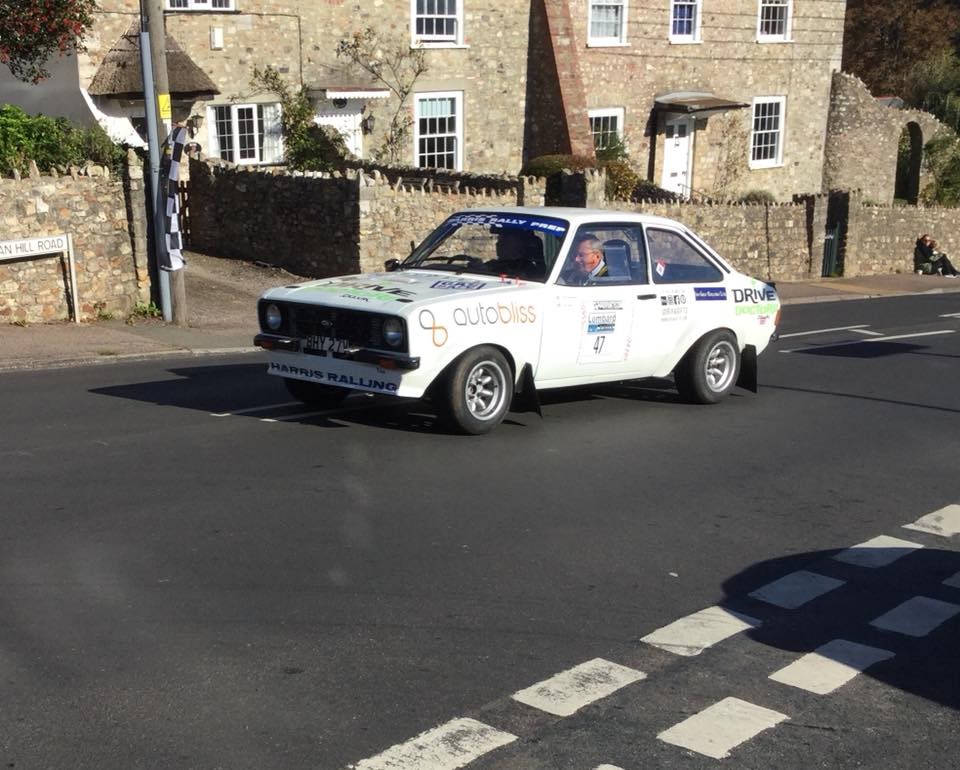 The Lombard RAC Rally Through Colyford In 2018