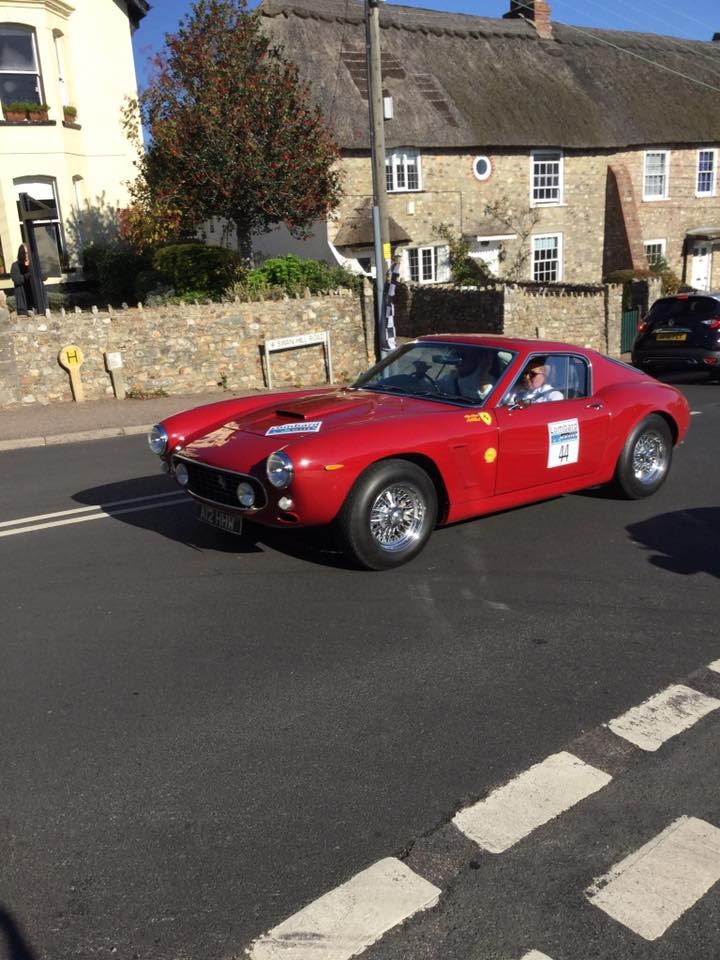 The Lombard RAC Rally Through Colyford In 2018