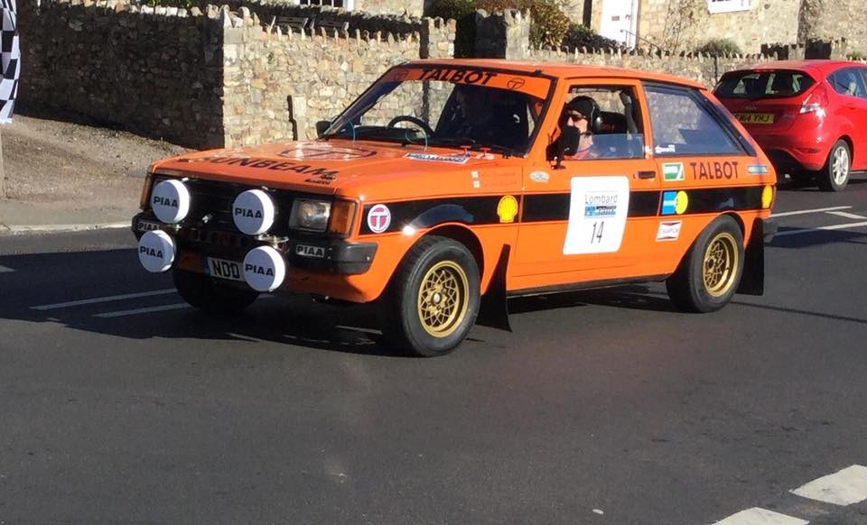 The Lombard RAC Rally Through Colyford In 2018