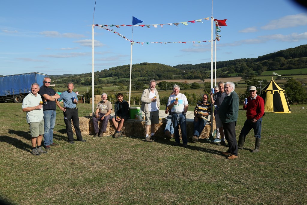 Colyford Goose Fayre 2018 preperation
