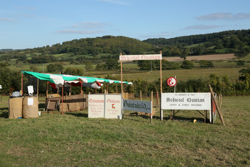 Colyford Goose Fayre 2018 quintain