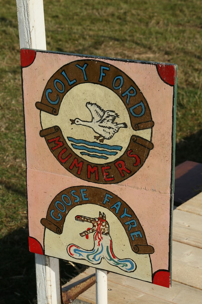 Colyford Goose Fayre 2018 mummers