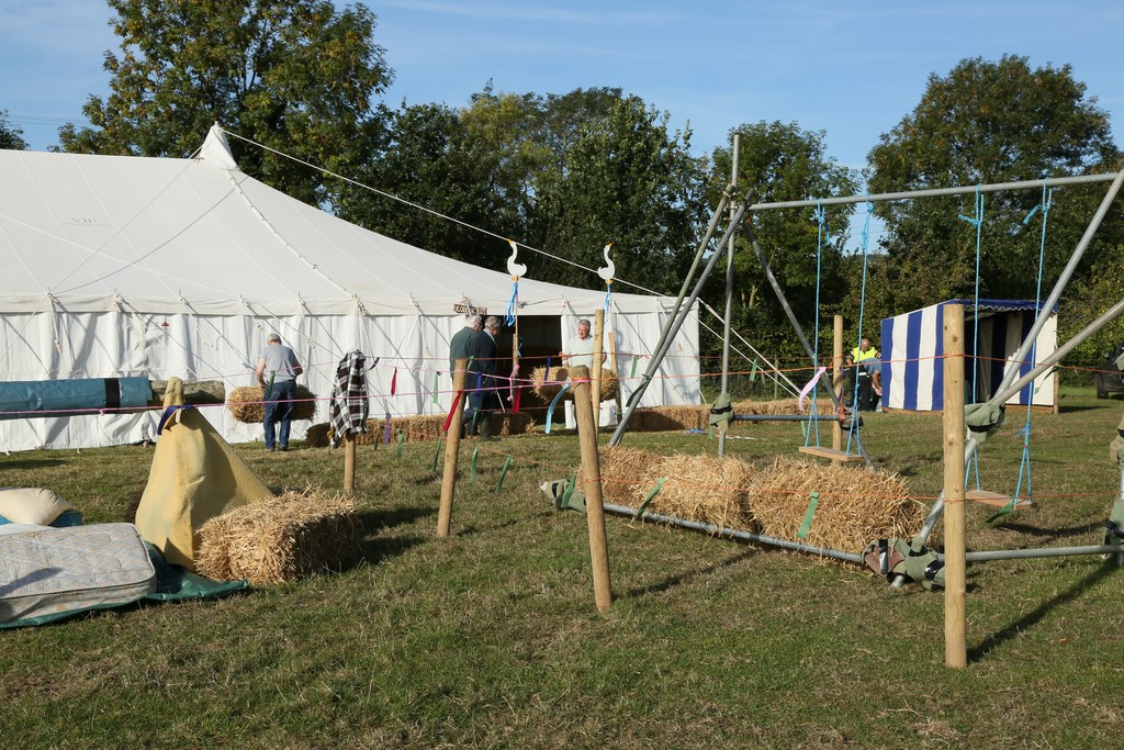 Colyford Goose Fayre 2018 swings