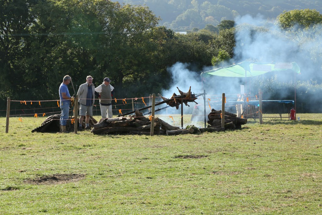 Colyford Goose Fayre 2018 smoked pig