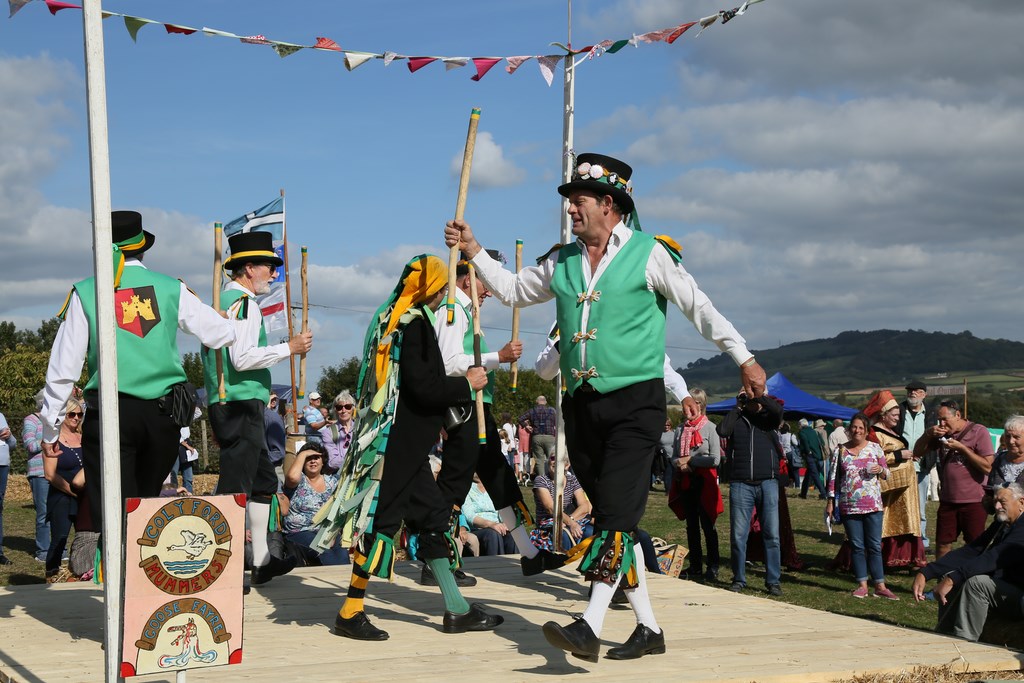 Colyford Goose Fayre 2018 Morris Dancers