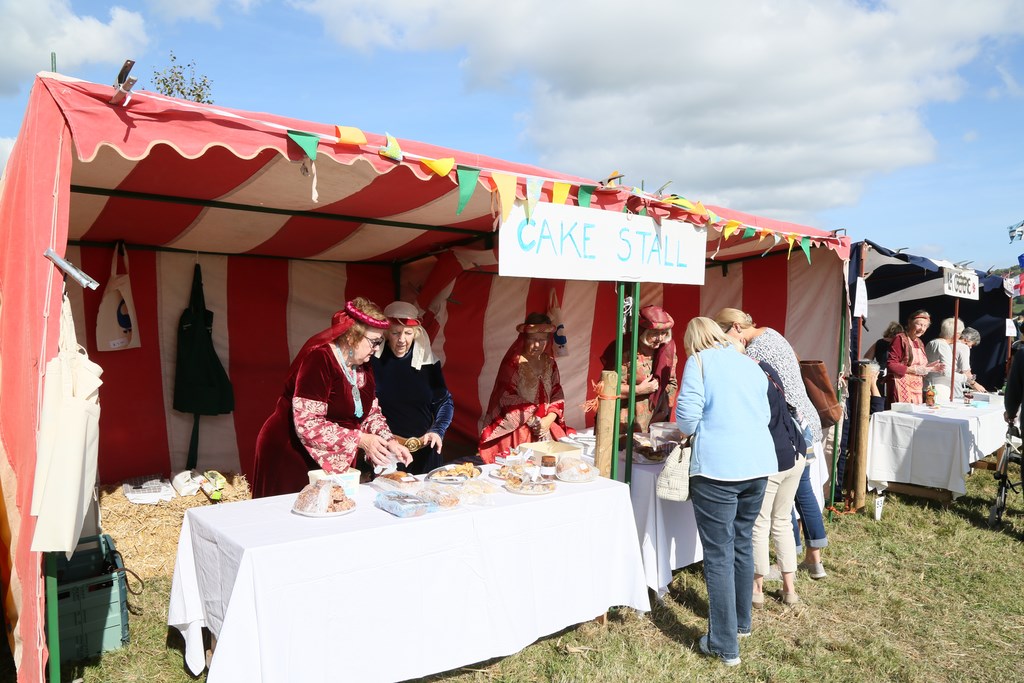 Colyford Goose Fayre 2018 cake stall