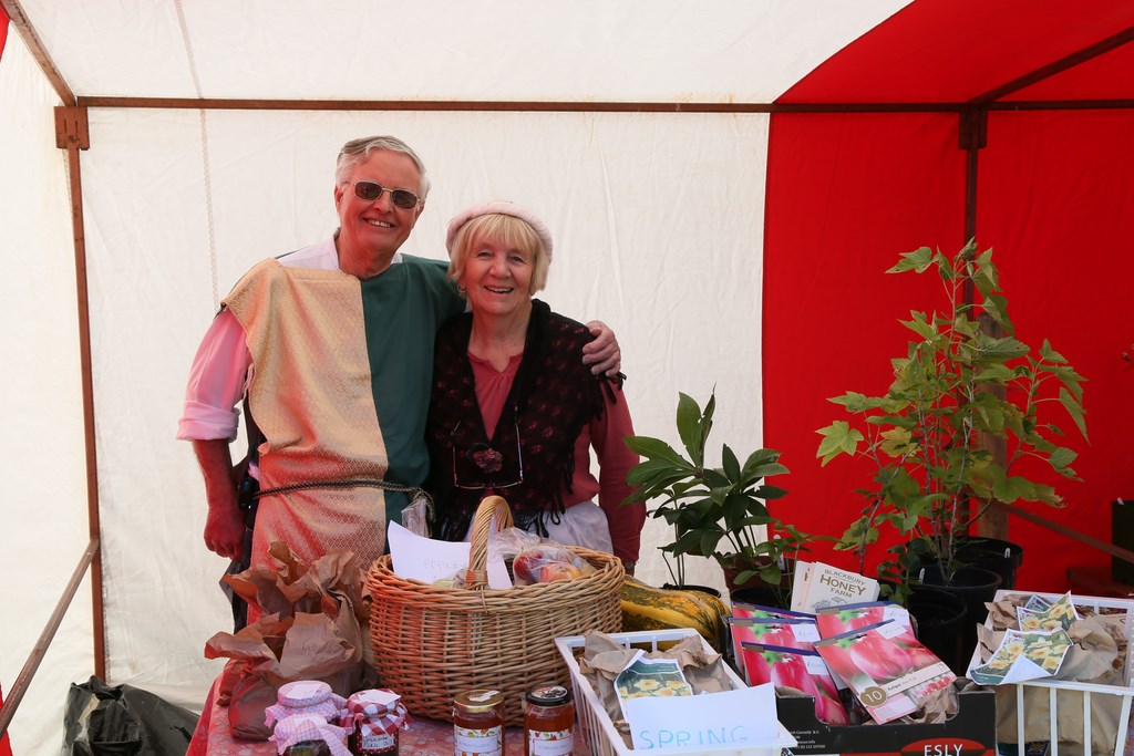 Colyford Goose Fayre 2018 honey stall