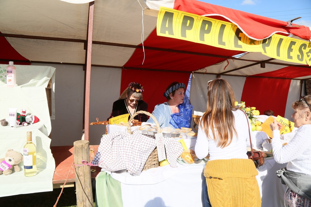 Colyford Goose Fayre 2018 apple pies