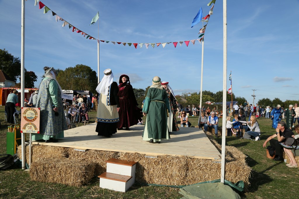 Dancing at the 2018 Colyford Goose Fayre