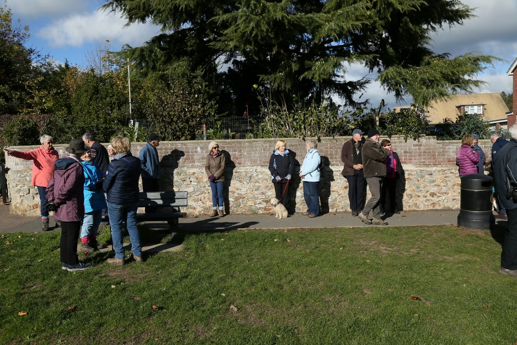 Beating the Bounds in Colyford in 2018
