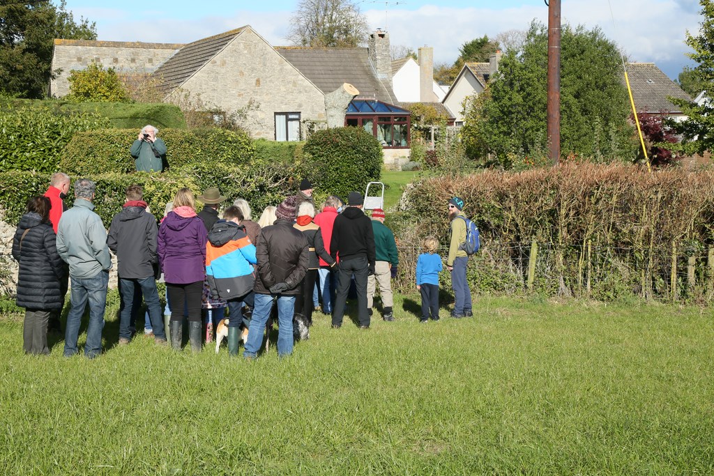 Beating the Bounds in Colyford in 2018