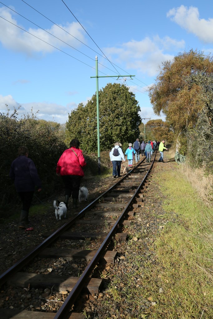 Beating the Bounds in Colyford in 2018