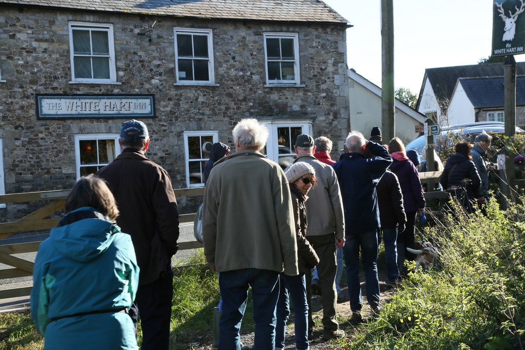 Beating the Bounds in Colyford in 2018