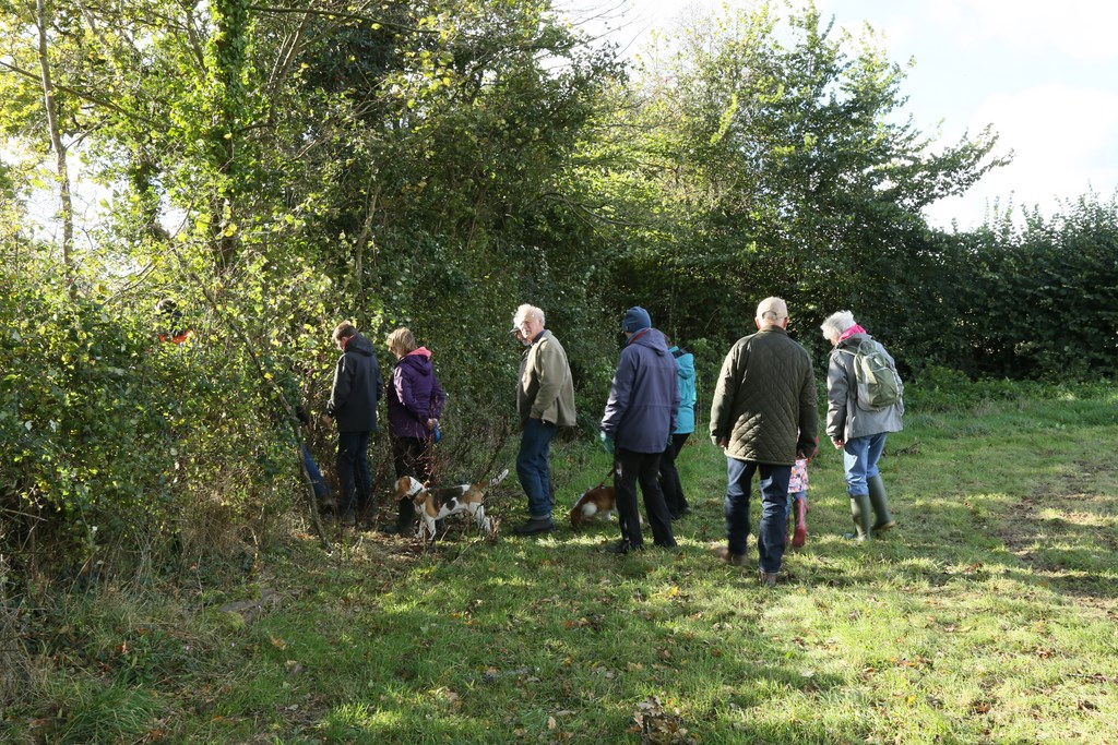 Beating the Bounds in Colyford in 2018