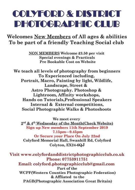 Colyford and District Photographic Club