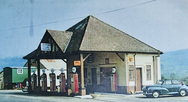Colyford Filling Station Now A Listed Building And Cafe