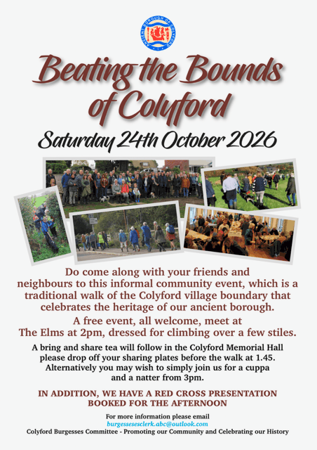 Beating The Bounds of Colyford 2026