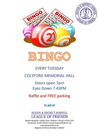 Bingo every Thursday