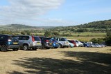 Colyford Goose Fayre 2018 car park